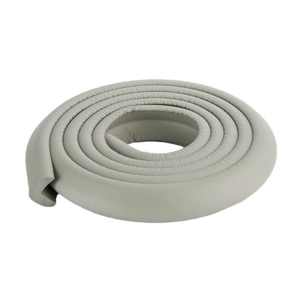 Corners protection strip, length 2 m, 35 mm, tables, baby's room, grey color